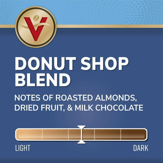 Victor Allen's Coffee Donut Shop Blend, Medium Roast, 200 Count