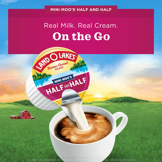 Land O Lakes Mini Moo’s Half And Half Creamer Singles