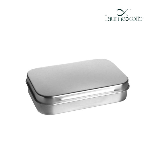 Laumexotic - 3.8" by 2.45" Rectangular Hinged Tin