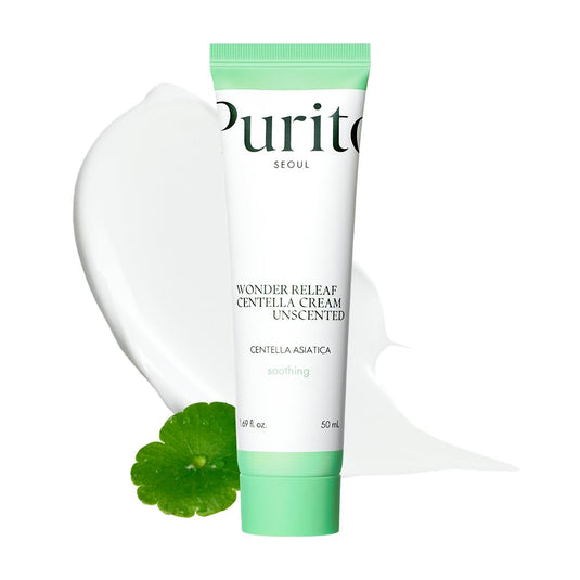 PURITO SEOUL Wonder Releaf Centella Cream Unscented for Sensitive Skin