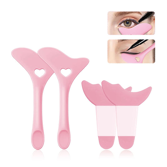 Silicone Makeup Stencil Wing Mascara Shield Eyeliner Eyelash