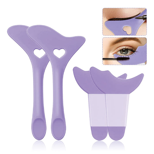 Silicone Makeup Stencil Wing Mascara Shield Eyeliner Eyelash