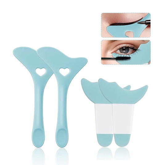 Silicone Makeup Stencil Wing Mascara Shield Eyeliner Eyelash