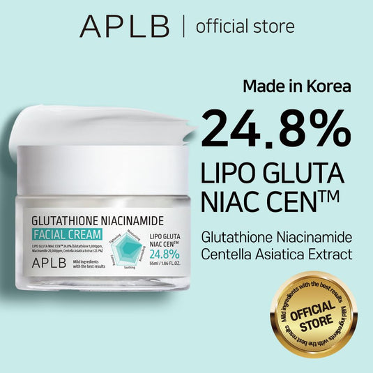 APLB Glutathione Niacinamide Facial Cream | LIPO GLUTA NIAC CEN™ 24.8% 1.86 FL.OZ