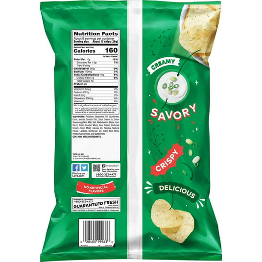 Lay's Potato Chips, Sour Cream & Onion Flavor