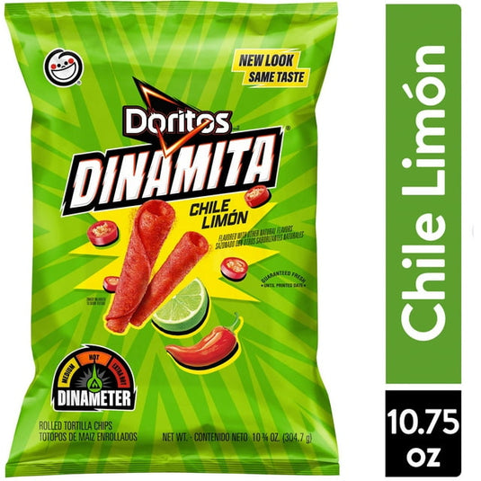 Doritos Dinamita Tortilla Chips Chile Limon