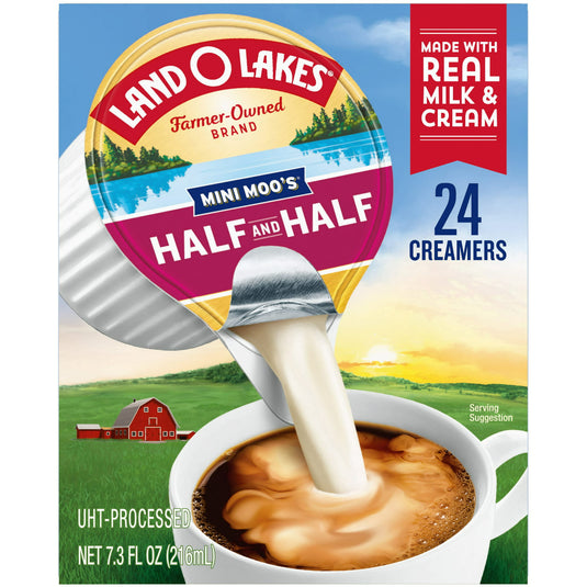 Land O Lakes Mini Moo’s Half And Half Creamer Singles