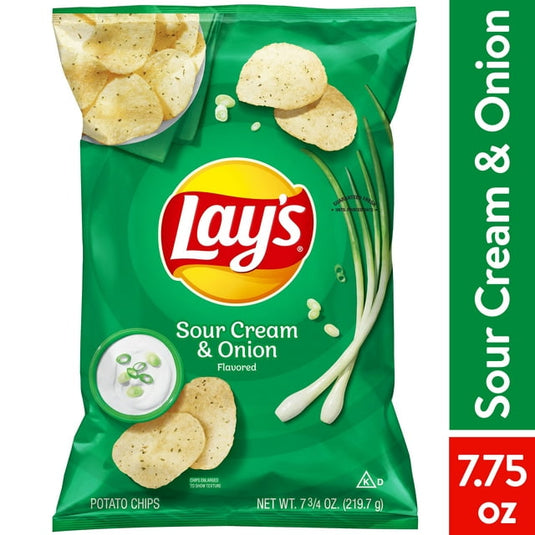 Lay's Potato Chips, Sour Cream & Onion Flavor