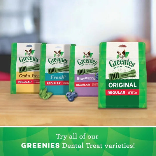 Greenies Original Teenie Natural Dental Care Dog Treats, 6 oz Pack