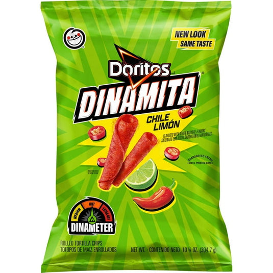 Doritos Dinamita Tortilla Chips Chile Limon